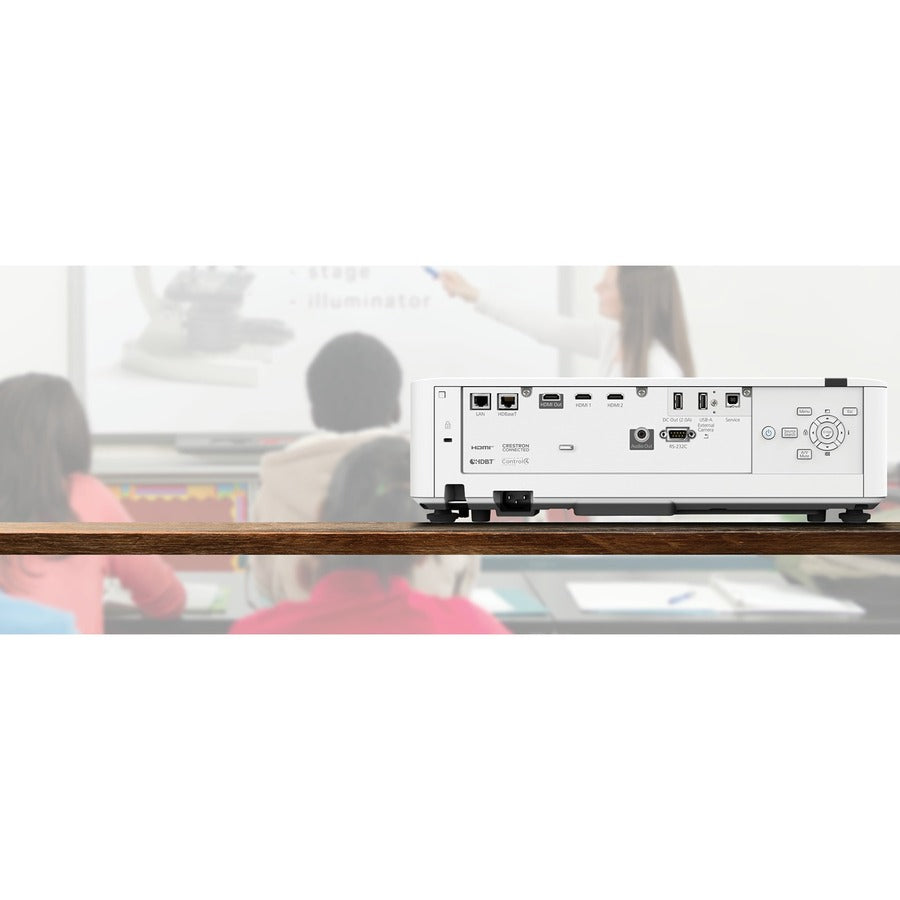 Epson PowerLite L570U 3LCD Projector - 16:10 - Ceiling Mountable - White V11HA98020