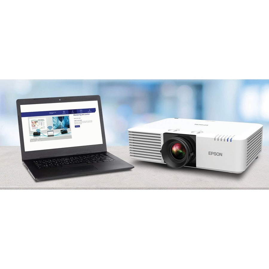 Epson PowerLite L570U 3LCD Projector - 16:10 - Ceiling Mountable - White V11HA98020