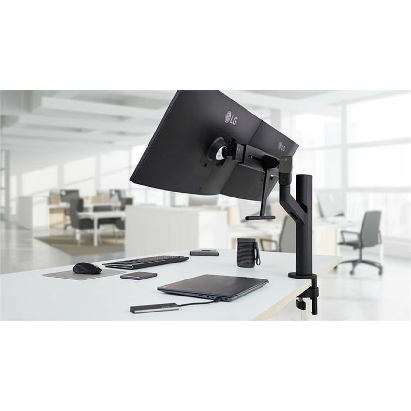LG 27BP88QD-BS 27" Class WQHD LED Monitor - 16:9 - Textured Black 27BP88QD-BS