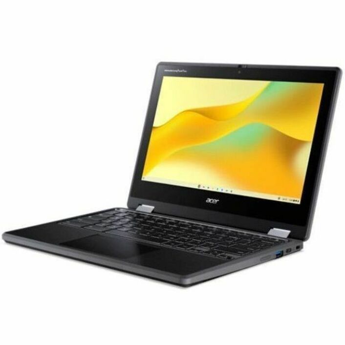 Acer Chromebook Spin 511 R756TN R756TN-C01B 11.6" Touchscreen Convertible 2 in 1 Chromebook - WXGA - Intel N100 - 4 GB - 32 GB Flash Memory - English (US) Keyboard - Black NX.KEDAA.001