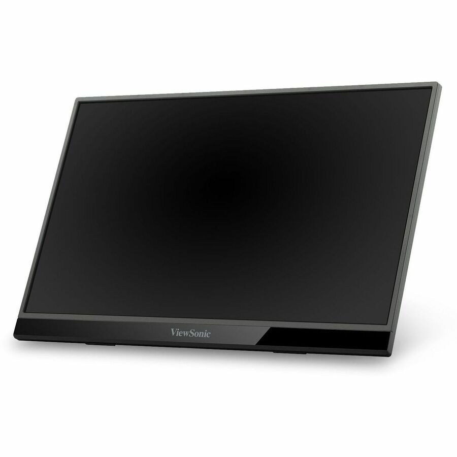 ViewSonic VX1655 15.6 Inch 1080p FHD Portable LED IPS Monitor with 2 Way Powered 60W USB C, Mini HDMI, Dual Speakers, and Built-in Stand with Tripod Mount VX1655