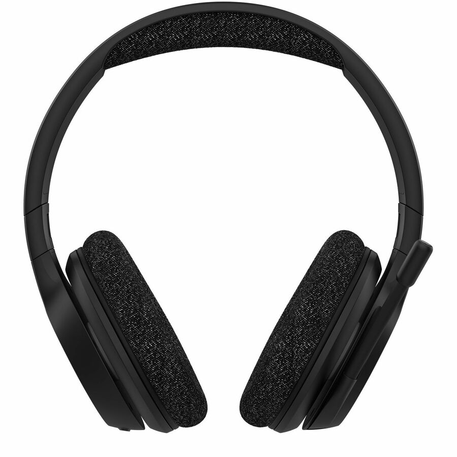 Belkin SoundForm Adapt Wireless Over-Ear Headset, Headphones for Work, Play, Gaming, & Travel with Built-in Boom Microphone - Compatible with iPhone, iPad, Galaxy, and More - Black AUD005BTBLK