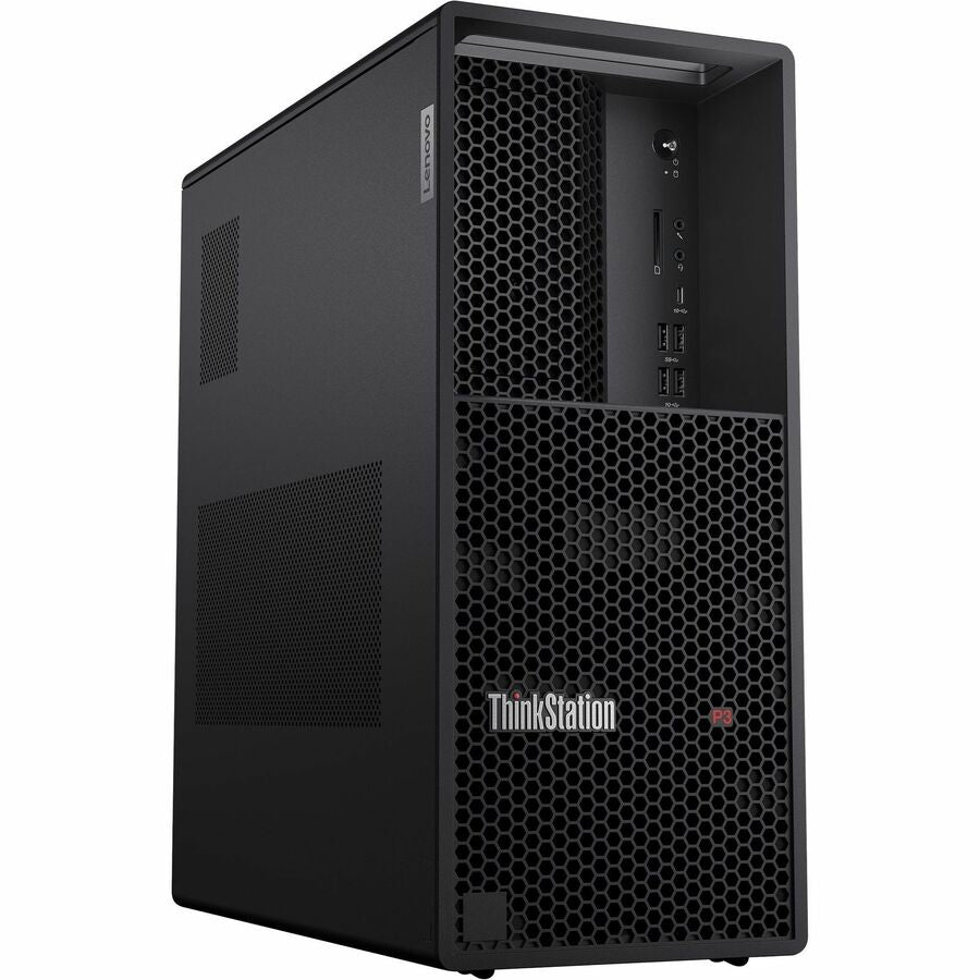 Lenovo ThinkStation P3 30GS006PUS Workstation - 1 x Intel Core i7 13th Gen i7-13700K - vPro Technology - 32 GB - 1 TB SSD - Tower 30GS006PUS