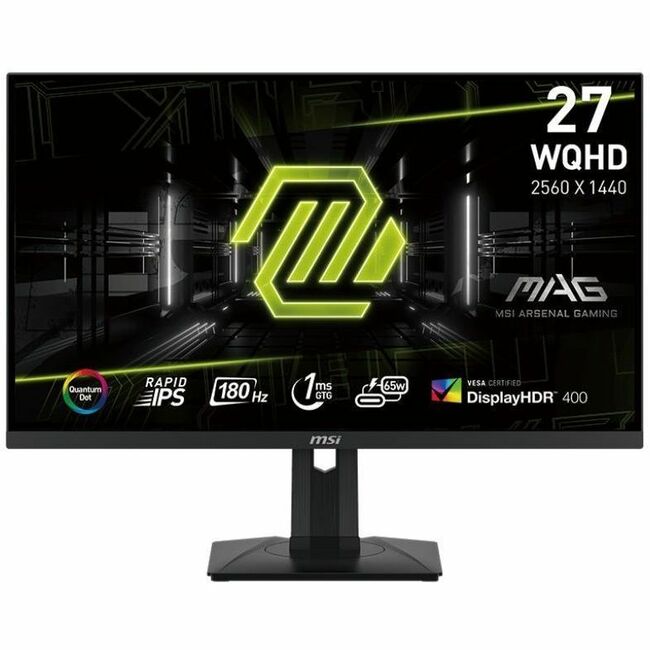 MSI MAG274QRF QD E2 27" Class WQHD Gaming LCD Monitor - 16:9 - Black MAG 274QRF QD E2