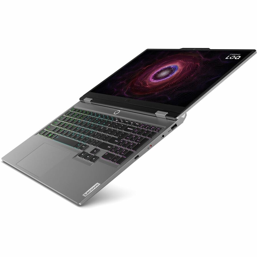 Lenovo LOQ 15AHP9 83DX009RUS 15.6" Gaming Notebook - Full HD - AMD Ryzen 7 8845HS - 16 GB - 512 GB SSD - English (US) Keyboard - Luna Gray 83DX009RUS