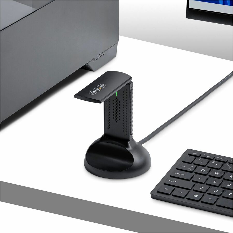 StarTech.com Wi-Fi 6E USB Adapter/Dongle, For Desktop/Laptop PC, Wireless NIC Up To 2402Mbps, WiFi 2.4/5/6GHz Network, 802.11ax AX54005A-USB-WIFI-6E