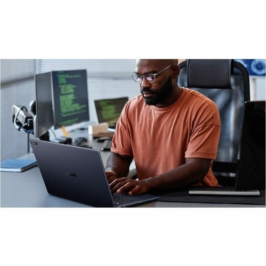 Asus ExpertBook B5 B5604 B5604CMA-XS74 16" Notebook - WQXGA - Intel Core Ultra 7 155U - 16 GB - 512 GB SSD - Star Black B5604CMA-XS74