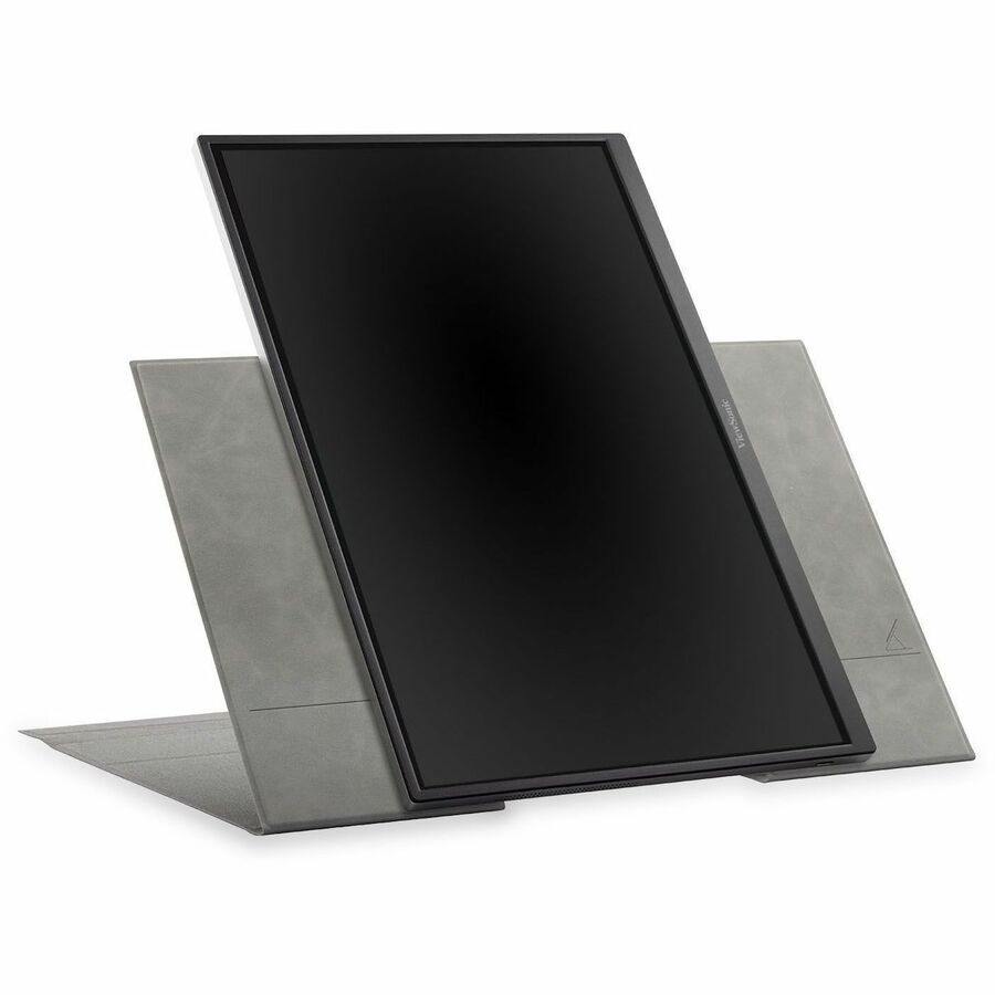 ViewSonic VG1656N 16 Inch 1200p IPS Wireless Portable Monitor with 2 Way Powered 60W USB C, Built-in 4000 mAh Battery and Stand with Smart Cover VG1656N