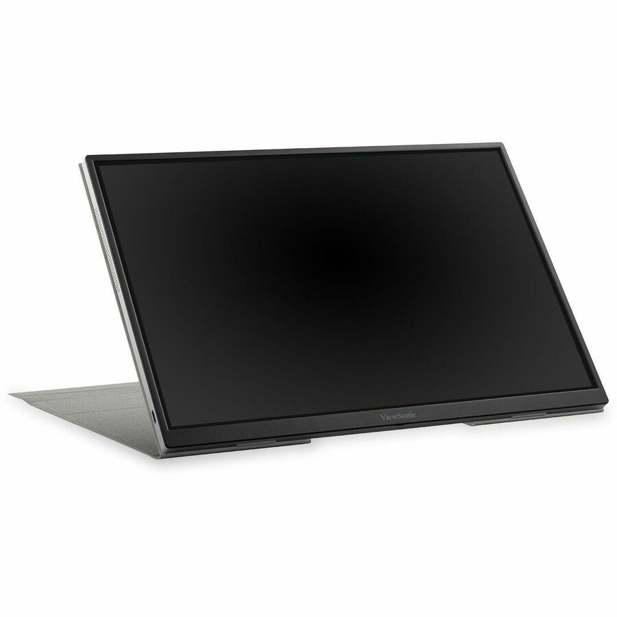 ViewSonic VG1656N 16 Inch 1200p IPS Wireless Portable Monitor with 2 Way Powered 60W USB C, Built-in 4000 mAh Battery and Stand with Smart Cover VG1656N