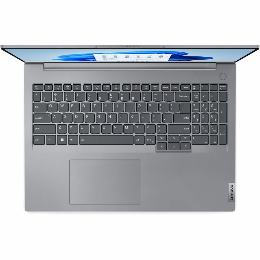 Lenovo ThinkBook 16 G7 IML 21MS0066US 16" Touchscreen Notebook - WUXGA - Intel Core Ultra 7 155U - 16 GB - 512 GB SSD - English (US) Keyboard - Arctic Gray 21MS0066US