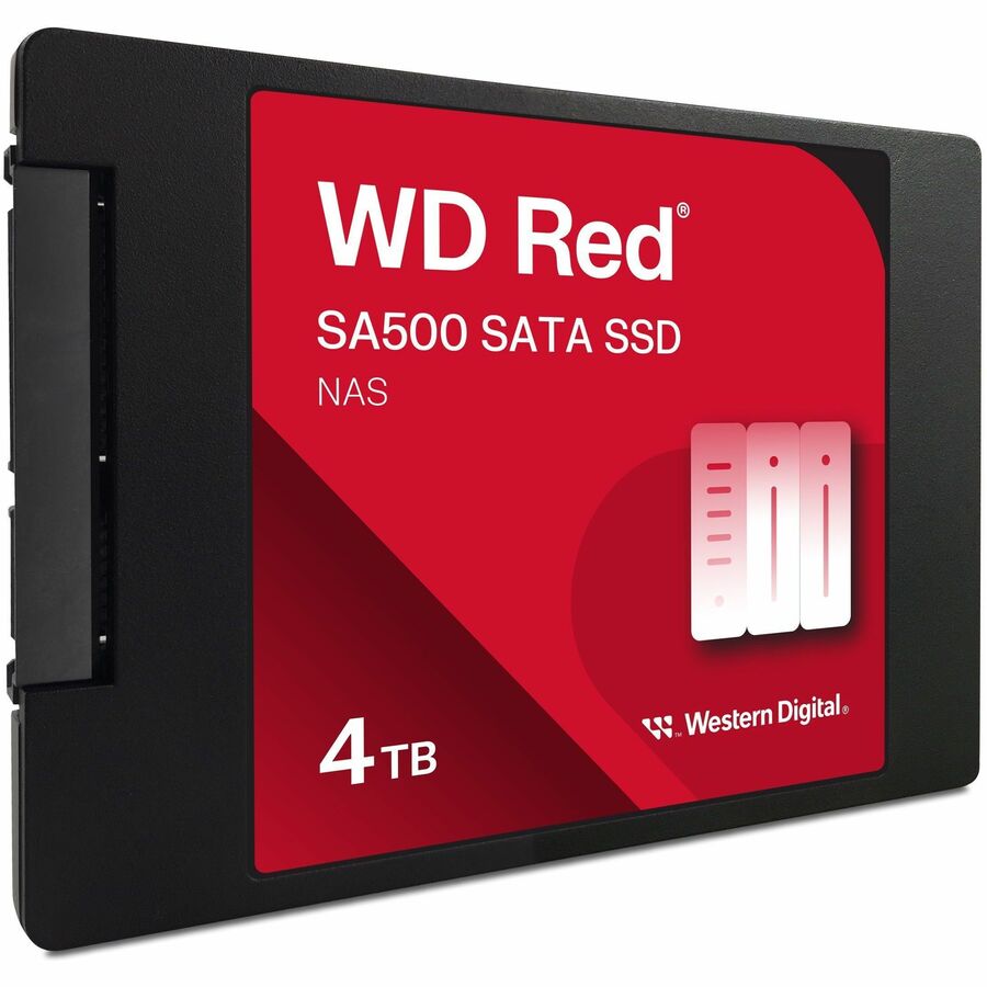 WD Red SA500 WDS400T2R0A 4 TB Solid State Drive - 2.5" Internal - SATA (SATA/600) WDS400T2R0A-68CKB0
