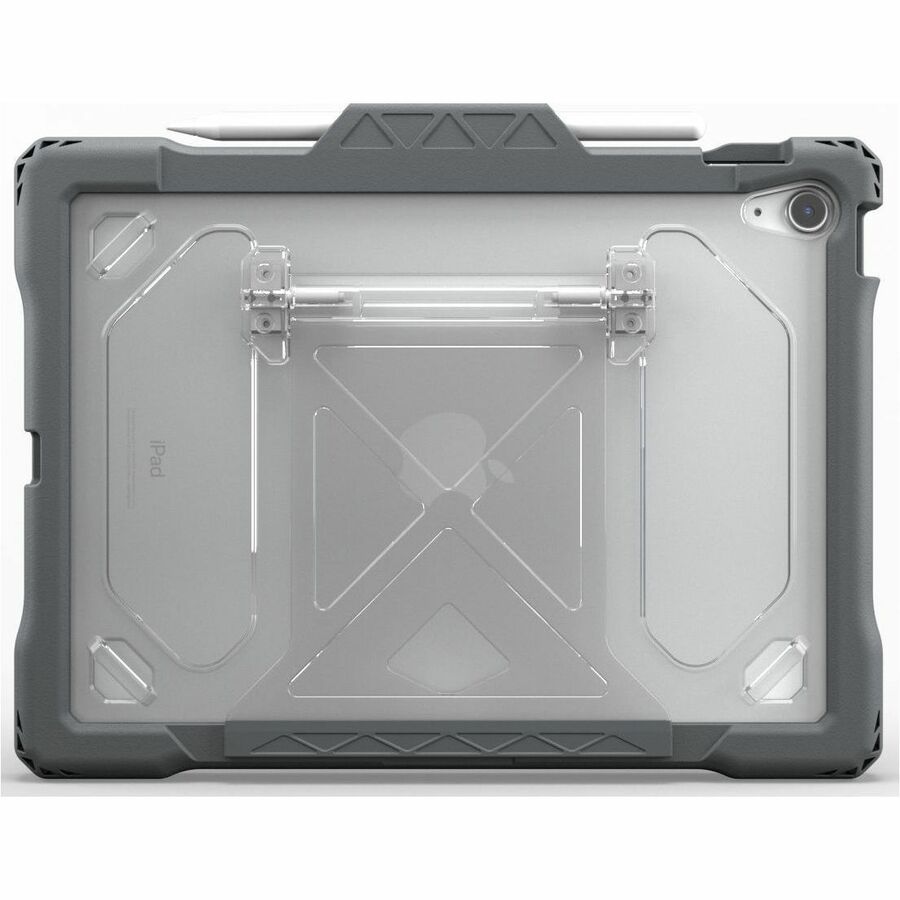 MAXCases Shield Extreme-X2 for iPad 10 10.9" (2022) (Red Bezel-Gray Case) APSXX2IP10RED