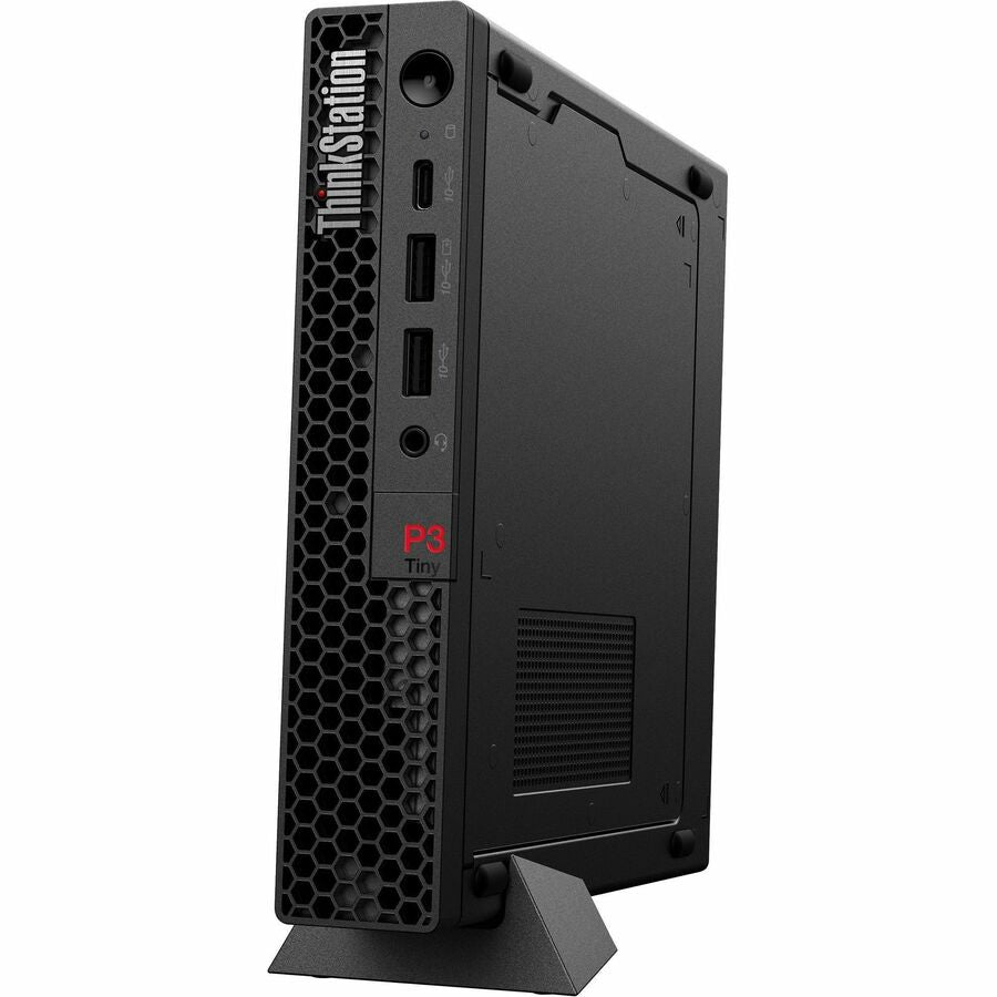 Lenovo ThinkStation P3 30H0006LUS Workstation - 1 x Intel Core i7 14th Gen i7-14700 - vPro Technology - 16 GB - 512 GB SSD - Tiny - Black 30H0006LUS