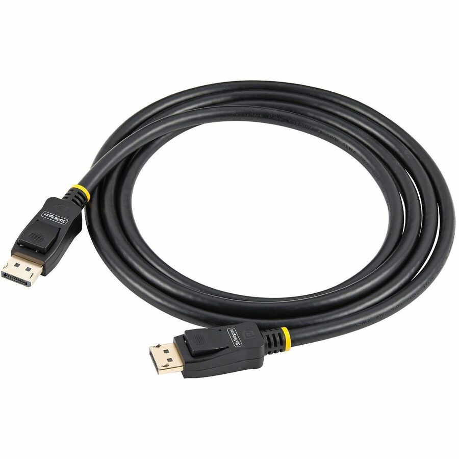 StarTech.com 10ft (3m) VESA Certified DisplayPort Cable - 10 Pack - DisplayPort 1.2 Cable with Latches, 4K 60Hz UHD - Latching DP Connectors DISPLPORT10L10PK