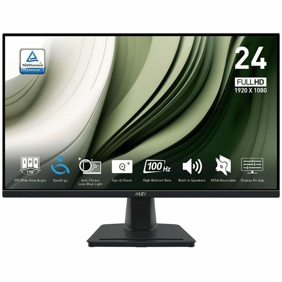 MSI Pro MP245G 24" Class Full HD LCD Monitor - 16:9 - Black PROMP245G