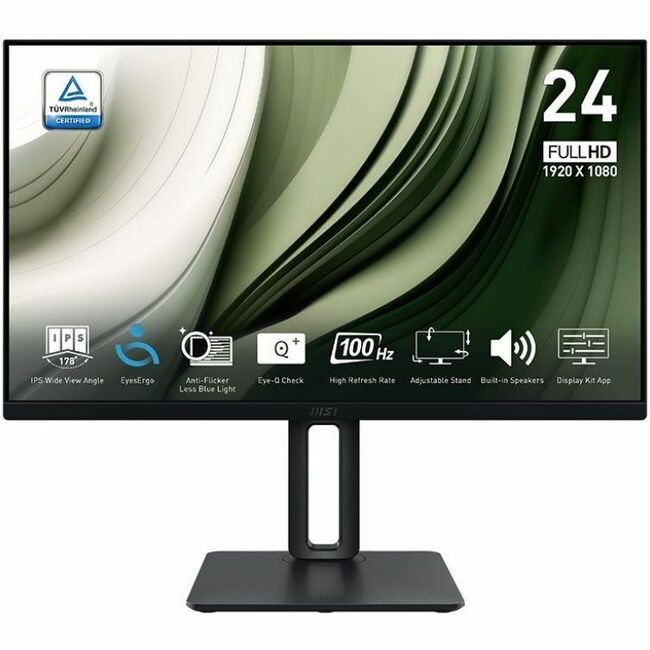 MSI Pro MP245PG 24" Class Full HD LCD Monitor - 16:9 - Black PROMP245PG