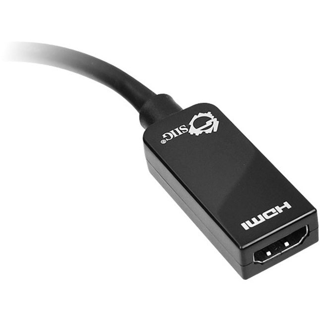 SIIG DisplayPort to HDMI Adapter CB-DP0062-S1