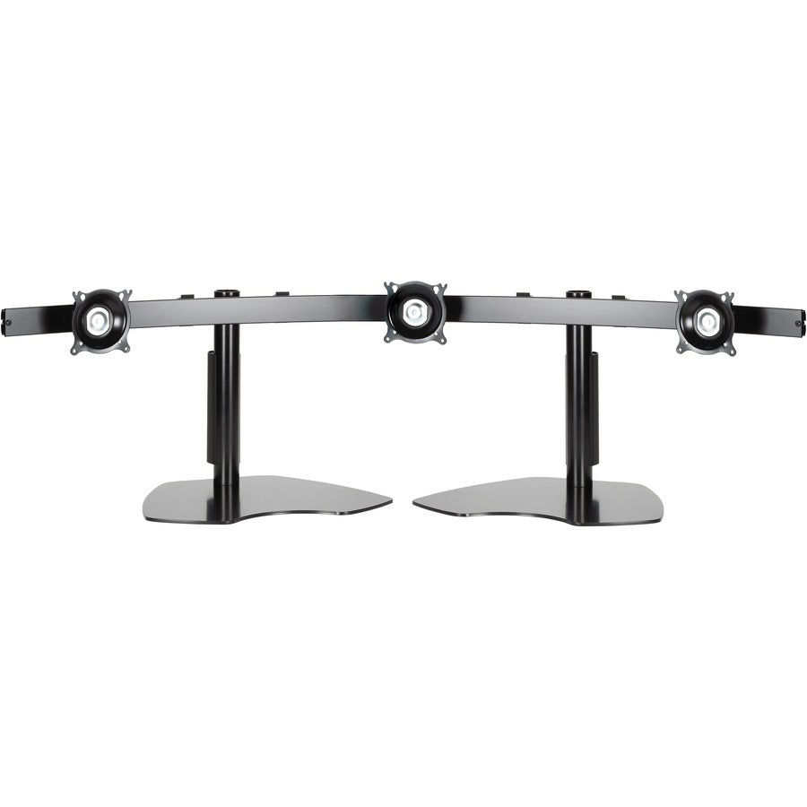 Chief Widescreen Horizontal Triple Monitor Mount Table Stand - For Displays 10-24" - Black KTP325B