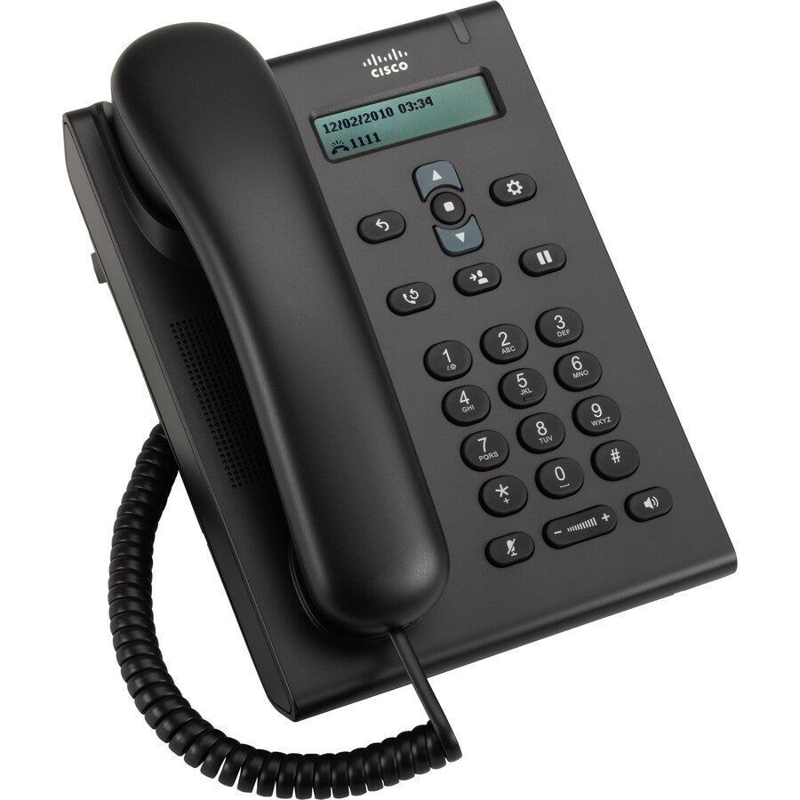 Cisco 3905 IP Phone - Refurbished - Wall Mountable, Desktop - Charcoal CP-3905-RF