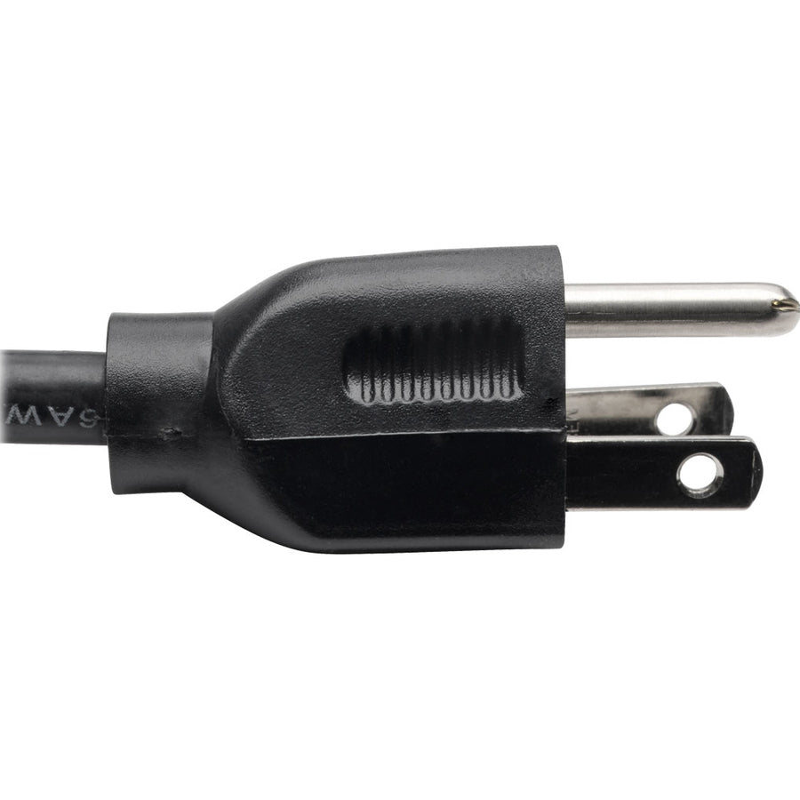 Eaton Tripp Lite Series Power Extension Cord, NEMA 5-15P to NEMA 5-15R - 13A, 120V, 16 AWG, 15 ft. (4.57 m), Black P024-015-13A