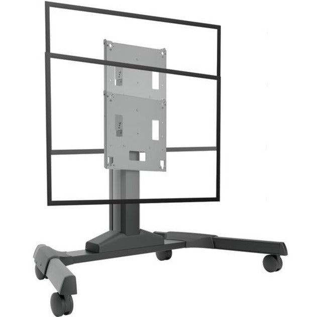 Chief Large Capacity Electric Height-Adjustable Mobile Flat Panel Cart - Black LPE1U
