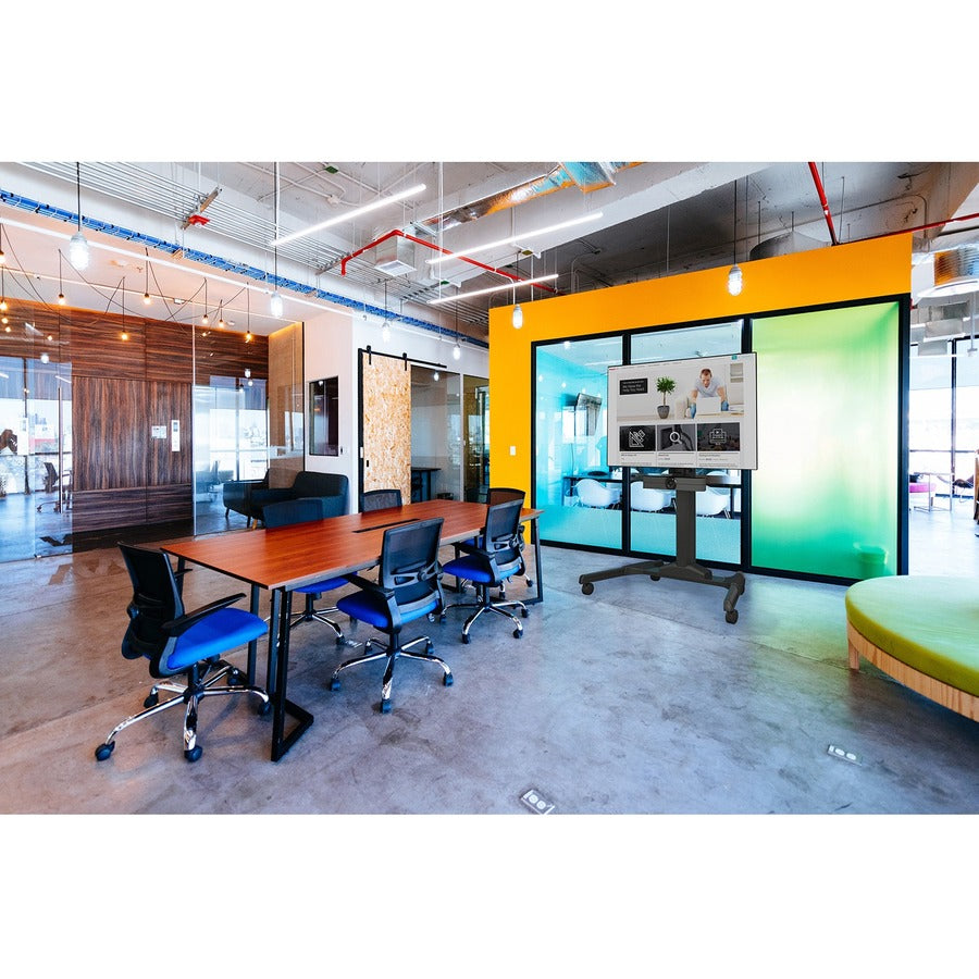 Chief Large Capacity Electric Height-Adjustable Mobile Flat Panel Cart - Black LPE1U