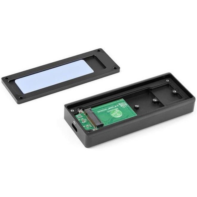 StarTech.com USB-C 10Gbps M.2 NVMe PCIe SSD Enclosure - 1GB/s Rugged Aluminum M.2 PCI Express M-Key Case IP67 Rated - Mac/PC M2E1BRU31C