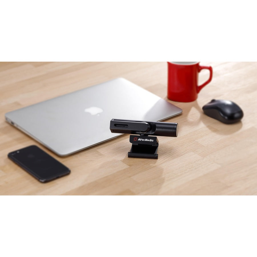 AVerMedia Live Streamer PW513 Webcam - 8 Megapixel - 60 fps - USB 3.0 - TAA and NDAA Compliant PW513