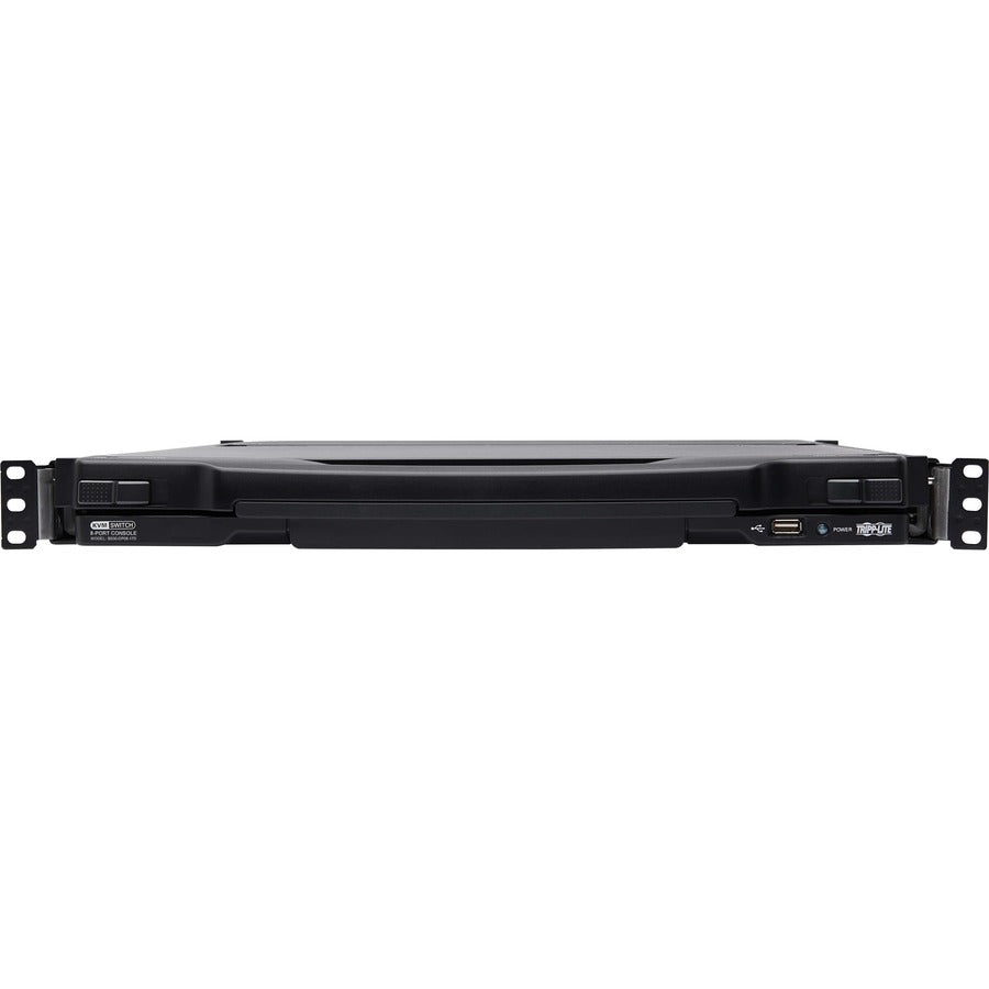 Tripp Lite by Eaton 8-Port NetDirector DisplayPort KVM Switch Console with 17 in. LCD, Dual Rail, 1U Rack-Mount, TAA B030-DP08-17D