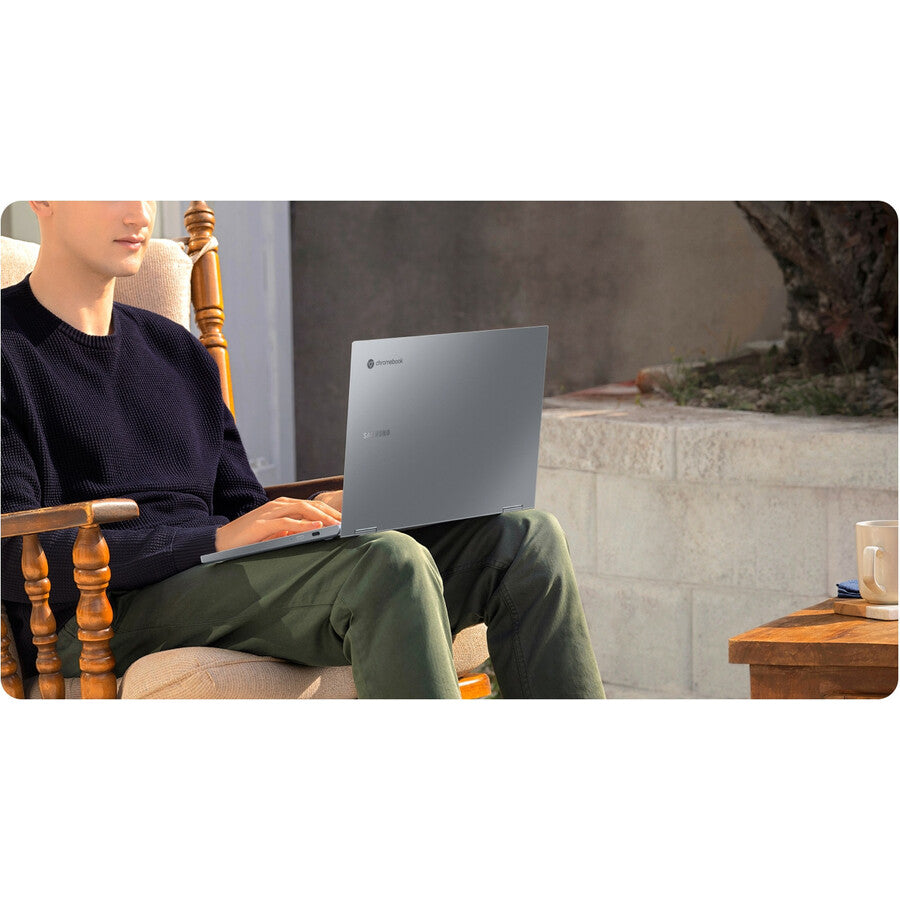 Samsung Galaxy Chromebook 2 XE530QDA-KB1US 13.3" Touchscreen Convertible 2 in 1 Chromebook - Full HD - Intel Core i3 10th Gen i3-10110U - 8 GB - 128 GB SSD - Mercury Gray XE530QDA-KB1US