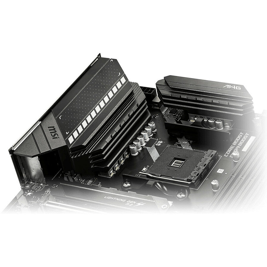 MSI MAG B550 TOMAHAWK Desktop Motherboard - AMD B550 Chipset - Socket AM4 - ATX B550TMHWK