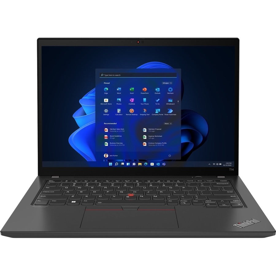 Lenovo ThinkPad T14 Gen 3 21CF003TUS 14" Touchscreen Notebook - WUXGA - AMD Ryzen 7 PRO 6850U - 16 GB - 512 GB SSD - English Keyboard - Thunder Black 21CF003TUS