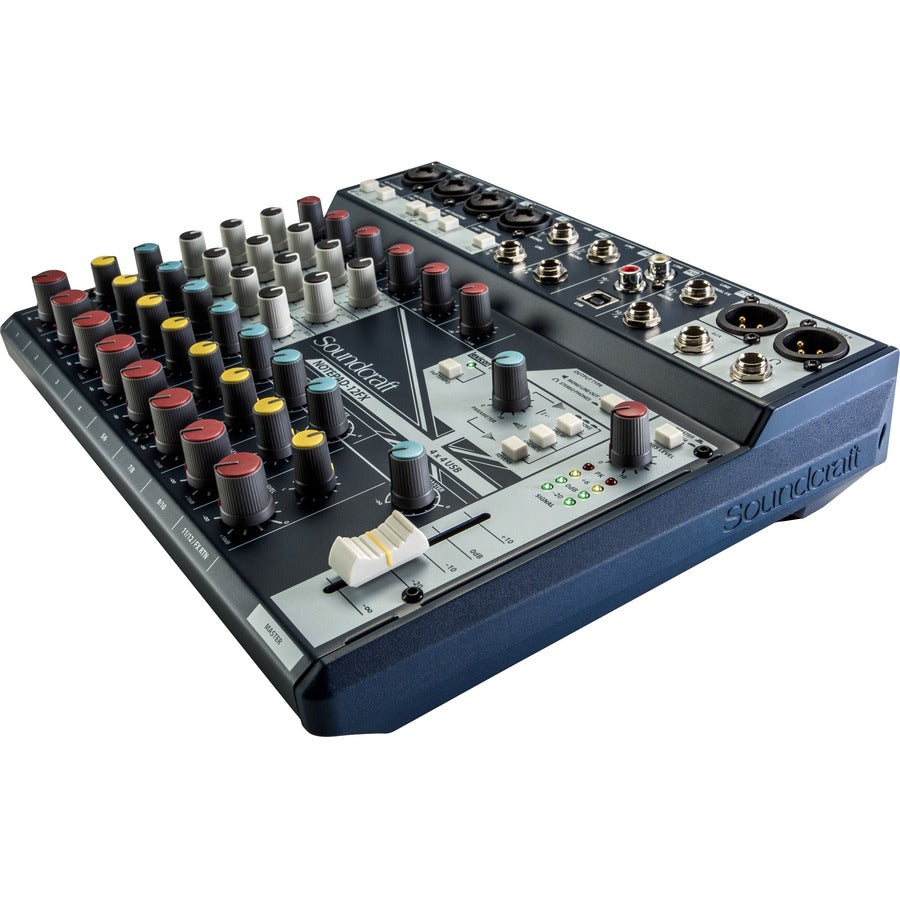 Soundcraft Small-format Analog Mixing Console with USB I/O and Lexicon Effects SCR-5085985US-01