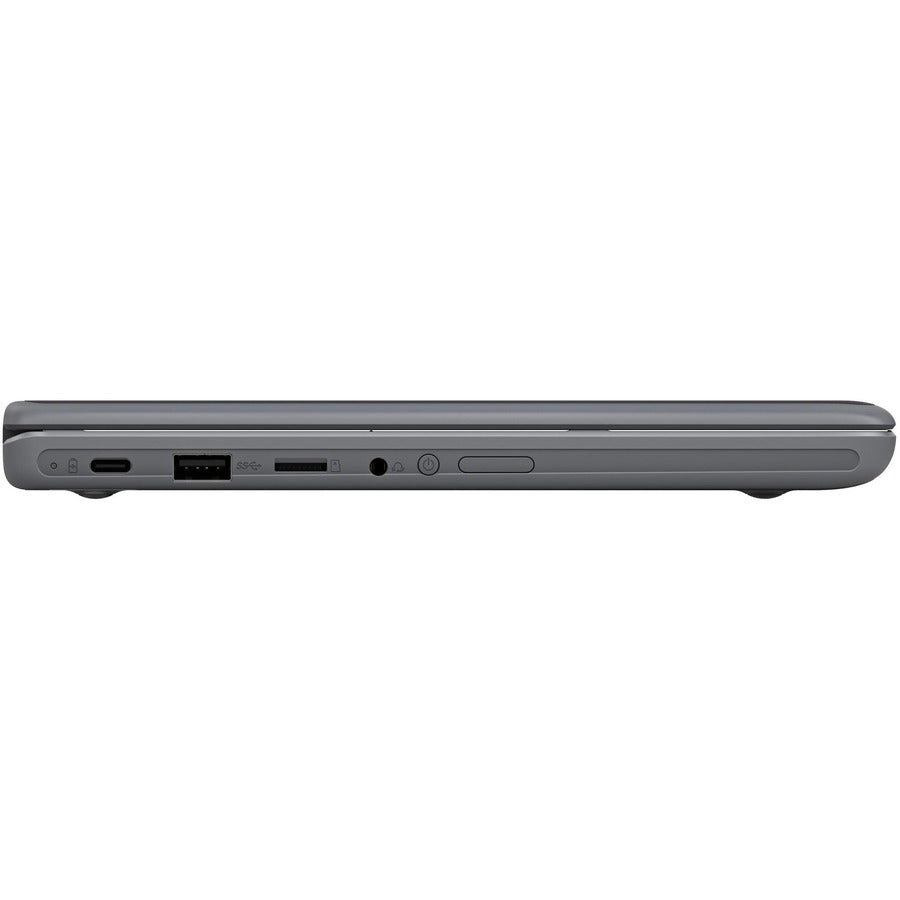 Asus Chromebook Flip CR1 CR1100FKA-YZ142T 11.6" Touchscreen Convertible Chromebook - HD - Intel Celeron N5100 - 4 GB - 32 GB Flash Memory - Dark Gray CR1100FKA-YZ142T