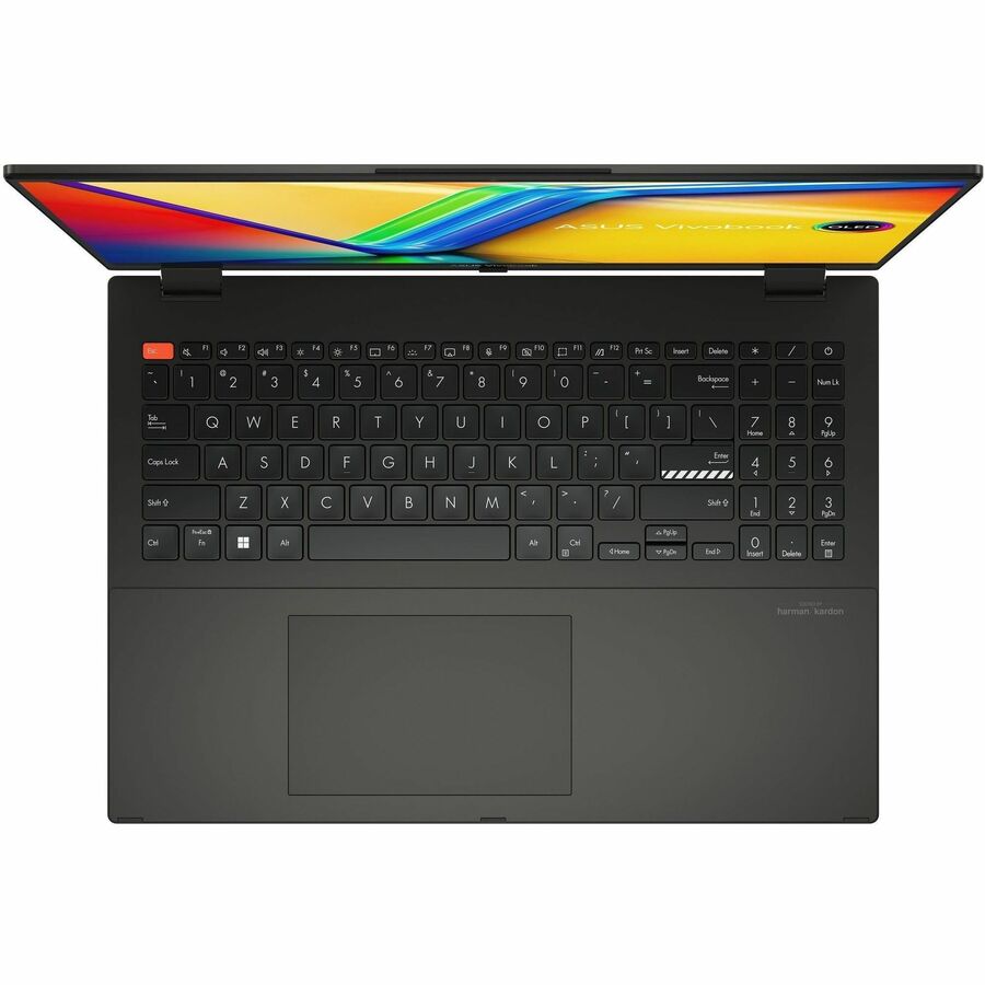 Asus Vivobook S 16 Flip OLED TN3604 TN3604YA-DS51T 16" Touchscreen Convertible 2 in 1 Notebook - WUXGA - AMD Ryzen 5 7530U - 8 GB - 512 GB SSD - Midnight Black TN3604YA-DS51T