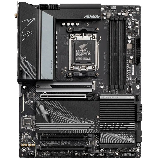 Aorus X670 ELITE AX Gaming Desktop Motherboard - AMD X670 Chipset - Socket AM5 - ATX X670 AORUS ELITE AX