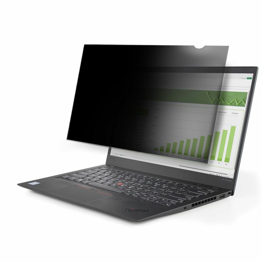 StarTech.com 14in Laptop Privacy Screen For 16:9 Displays, Anti-Glare Privacy Filter with 51% Blue Light Reduction, Matte/Glossy 14L-PRIVACY-SCREEN