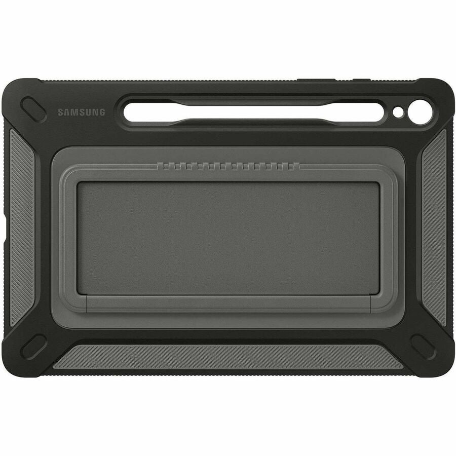Samsung Rugged Carrying Case for 11" Samsung Galaxy Tab S9 Tablet, Stylus - Black EF-RX710CBEGUJ