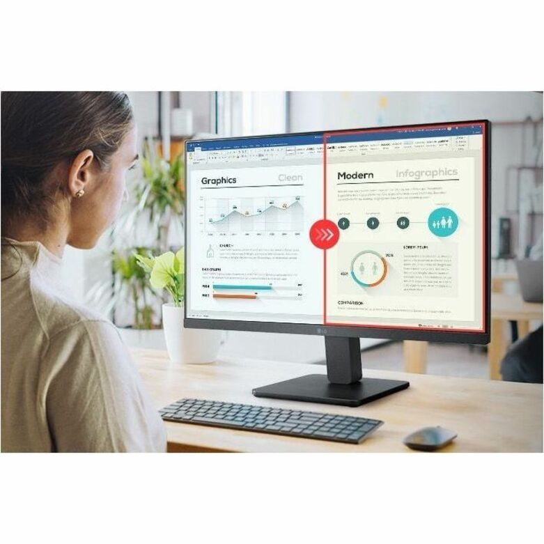 LG 24BR400-B 24" Class Full HD LCD Monitor - 16:9 24BR400-B