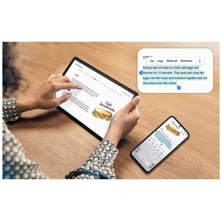 Samsung Galaxy Tab A9+ Tablet - 11" WUXGA - Qualcomm SM6375 Snapdragon 695 5G (6 nm) Octa-core - 8 GB - 128 GB Storage - Graphite SM-X210NZAEXAR