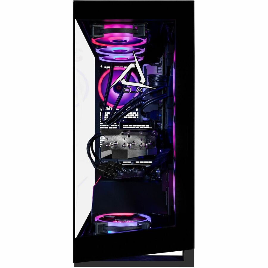 CLX Horus Gaming Desktop Computer - Intel Core i9 14th Gen i9-14900KF - 32 GB - 2 TB SSD - Mid-tower - Black TGMHORRTU4302BM