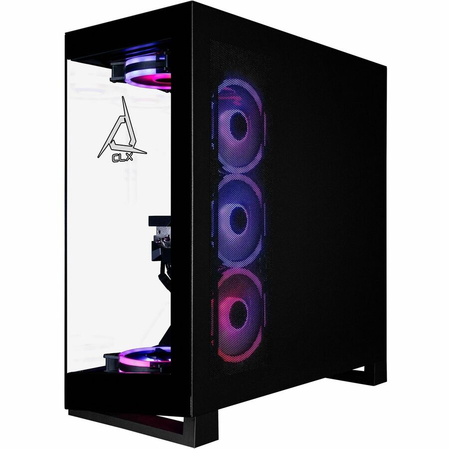 CLX Horus Gaming Desktop Computer - Intel Core i9 14th Gen i9-14900KF - 32 GB - 2 TB SSD - Mid-tower - Black TGMHORRTU4302BM