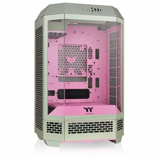 Thermaltake The Tower 300 Matcha Plum Micro Tower Chassis CA-1Y4-00SJWN-00