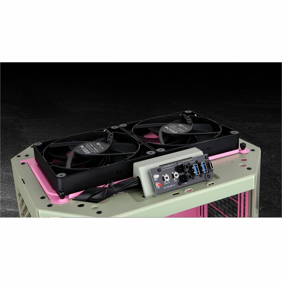 Thermaltake The Tower 300 Matcha Plum Micro Tower Chassis CA-1Y4-00SJWN-00