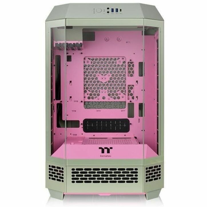 Thermaltake The Tower 300 Matcha Plum Micro Tower Chassis CA-1Y4-00SJWN-00