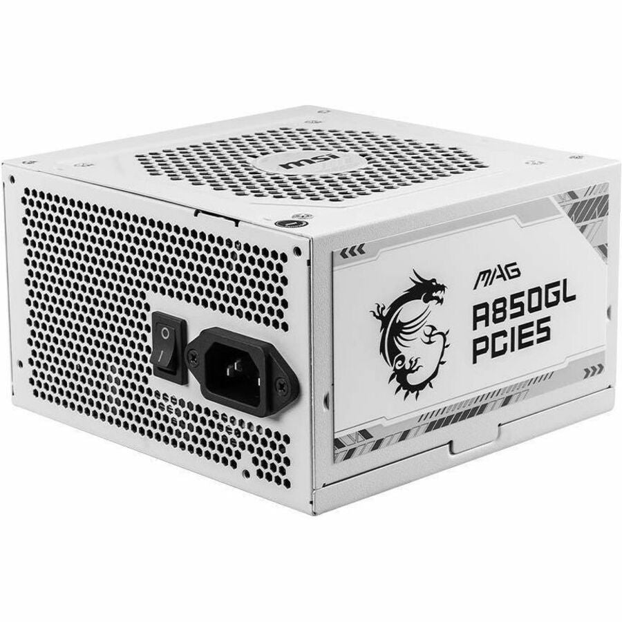 MSI MAG A850GL PCIE5 White Power Supply MAGA850GLPCIE5WT