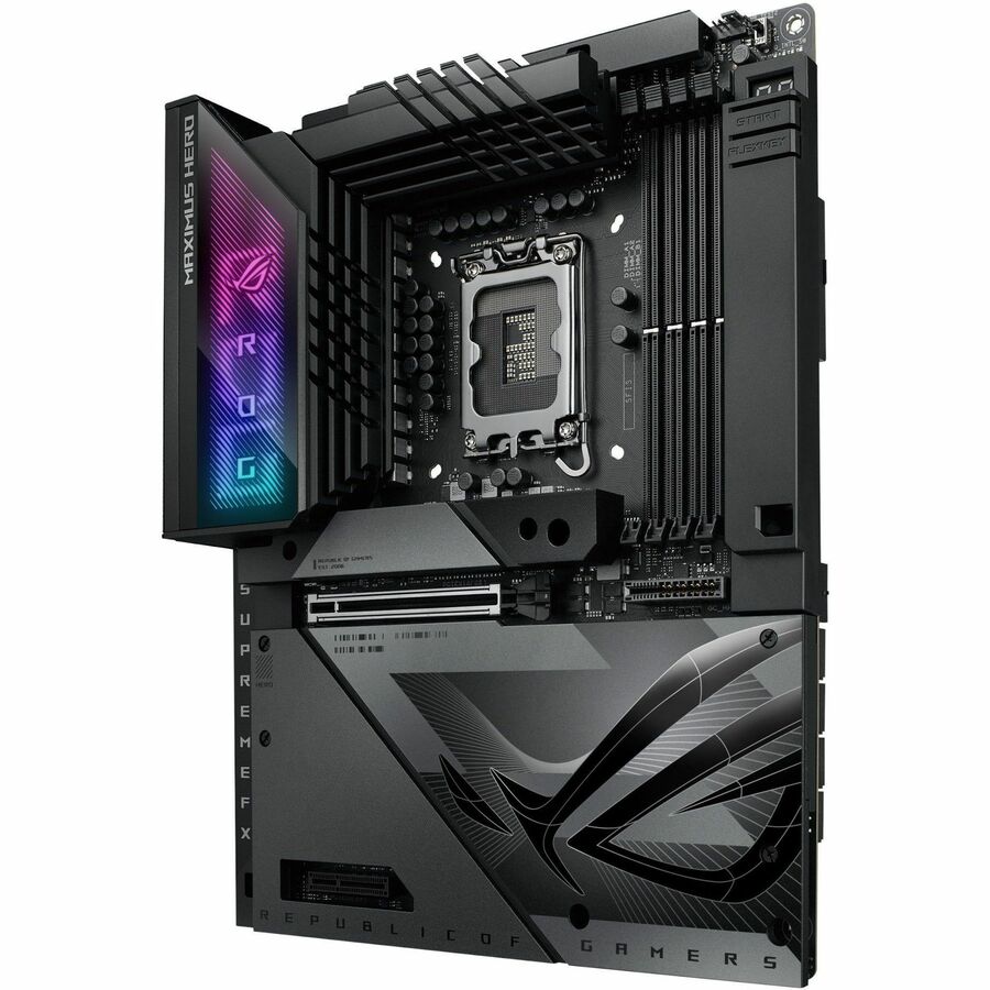 Asus ROG Maximus Z790 Hero BTF Gaming Desktop Motherboard - Intel Z790 Chipset - Socket LGA-1700 - ATX ROG MAXIMUS Z790 HERO BTF