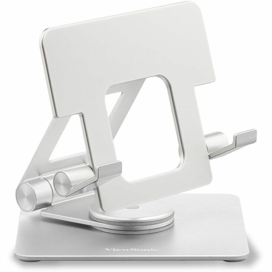ViewSonic LCD-STND-001 Portable Monitor Stand with 360 Swivel, Tilt, and Height Adjustment for 2 Monitors up to 17 Inches Each LCD-STND-001