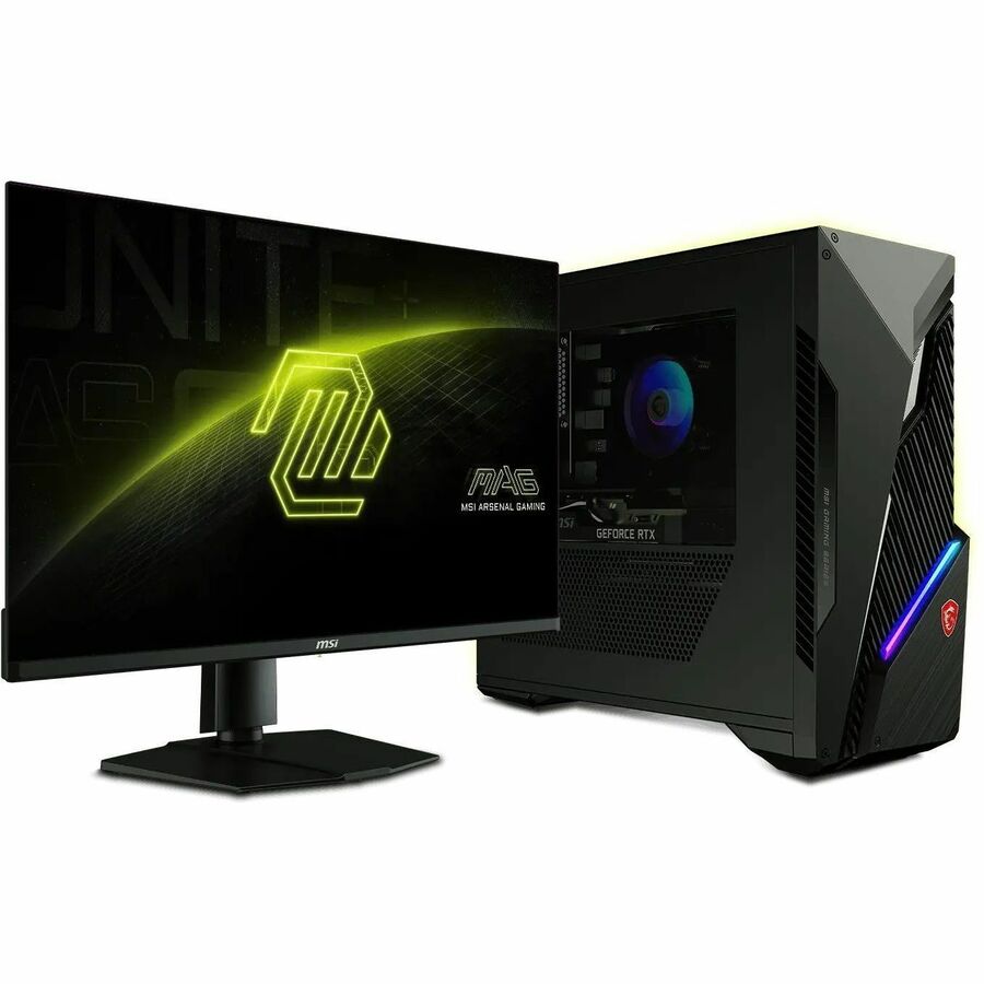 MSI MAG 27CQ6F 27" Class WQHD Curved Screen Gaming LED Monitor - 16:9 - Black MAG27CQ6F
