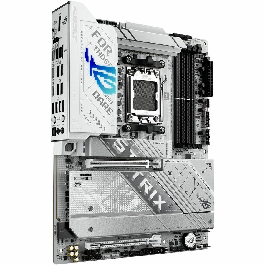 Asus ROG Strix X870-A GAMING WIFI Gaming Desktop Motherboard - AMD X870 Chipset - Socket AM5 - ATX ROGSTRIXX870AGAMINGWIFI